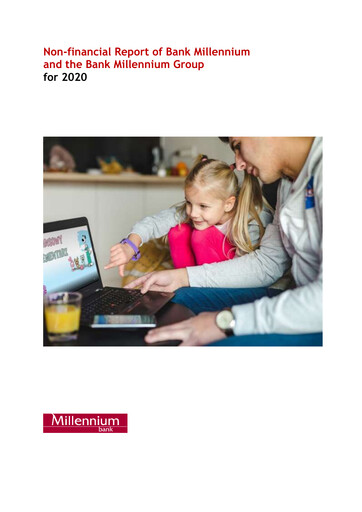 Thumbnail Bank Millennium ESG Report 2020