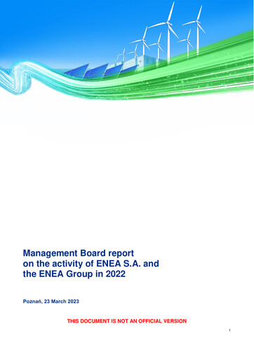 Thumbnail Enea Annual Report 2022
