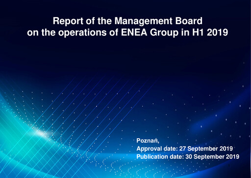 Thumbnail Enea Half-year Report 2019