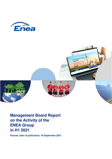 Thumbnail Enea Half-year Report 2021