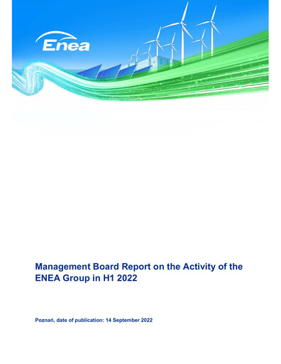 Thumbnail Enea Half-year Report 2022