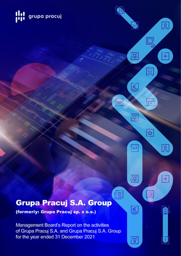Thumbnail Grupa Pracuj Annual Report 2021