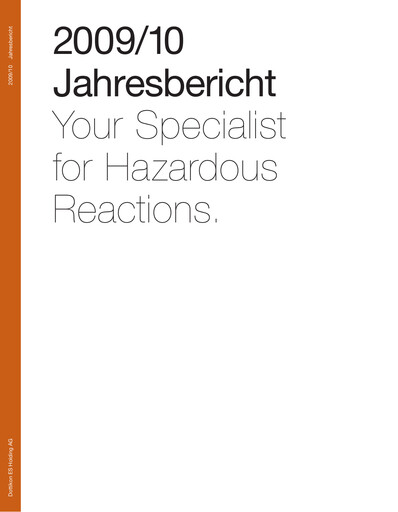 Thumbnail Dottikon ES Annual Report 2009-2010