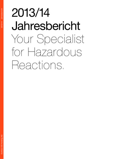 Thumbnail Dottikon ES Annual Report 2013-2014