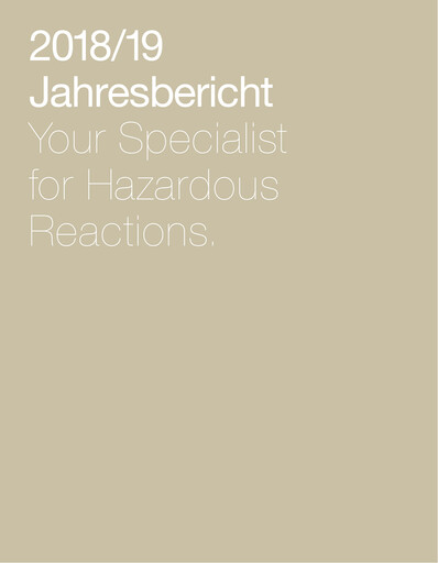 Thumbnail Dottikon ES Annual Report 2018-2019