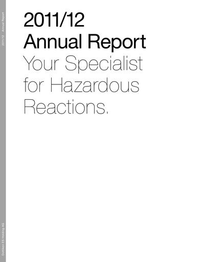 Thumbnail Dottikon ES Annual Report 2011-2012