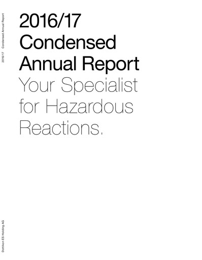 Thumbnail Dottikon ES Annual Report 2016-2017