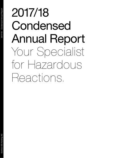 Thumbnail Dottikon ES Annual Report 2017-2018