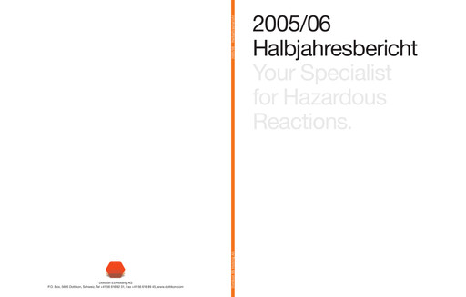 Thumbnail Dottikon ES Half-year Report 2005-h1