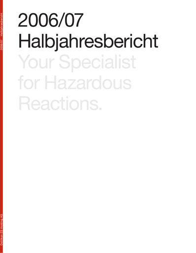 Thumbnail Dottikon ES Half-year Report 2006-h1