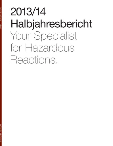 Thumbnail Dottikon ES Half-year Report 2013-h1