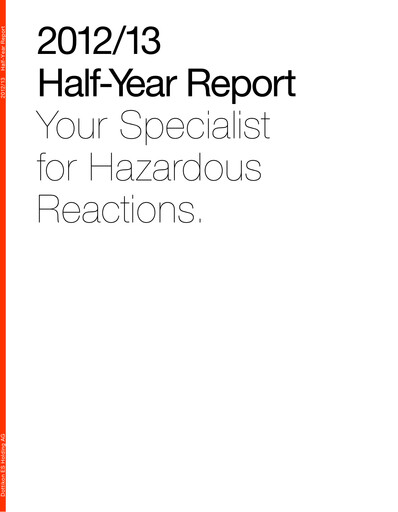Thumbnail Dottikon ES Half-year Report 2012-2013