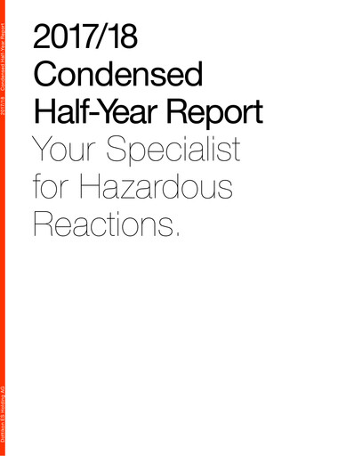 Thumbnail Dottikon ES Half-year Report 2017-2018