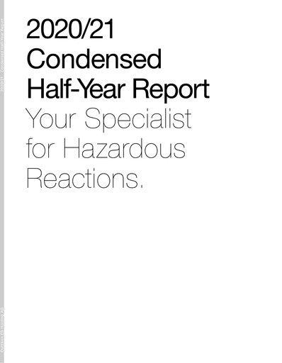 Thumbnail Dottikon ES Half-year Report 2020-2021