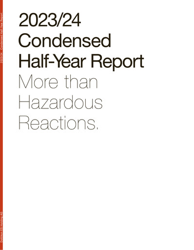 Thumbnail Dottikon ES Half-year Report 2023-2024