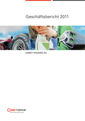 Vorschaubild Comet Holding Jahresbericht 2011