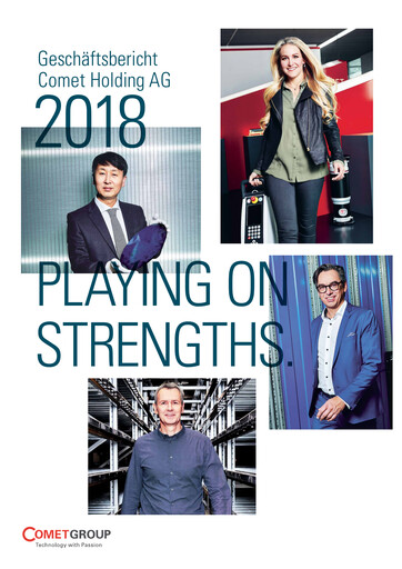 Vorschaubild Comet Holding Jahresbericht 2018