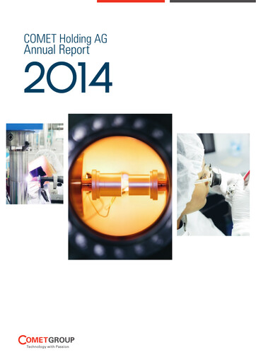 Thumbnail Comet Holding Annual Report 2014