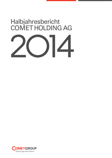 Miniature Comet Holding Rapport semestriel 2014-h1