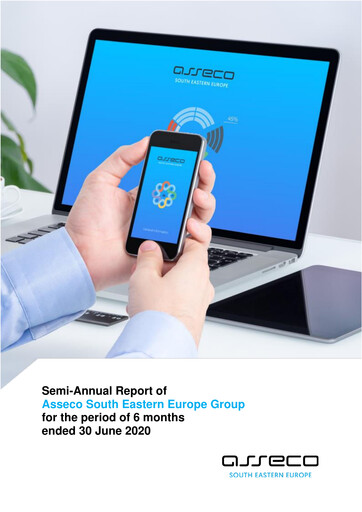 Thumbnail Asseco South Eastern Europe Half-year Report 2020
