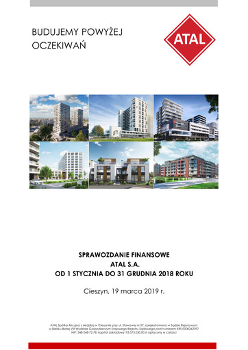 Thumbnail Atal S.A. Financial Statement 2018