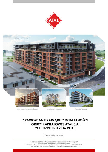 Thumbnail Atal S.A. Half-year Report 2016-h1