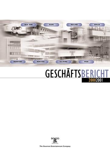 Thumbnail DO & CO Aktiengesellschaft Annual Report 2000-2001