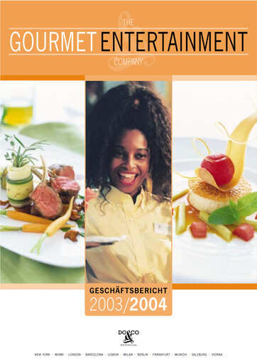 Thumbnail DO & CO Aktiengesellschaft Annual Report 2003-2004