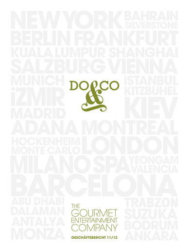 Thumbnail DO & CO Aktiengesellschaft Annual Report 2011-2012