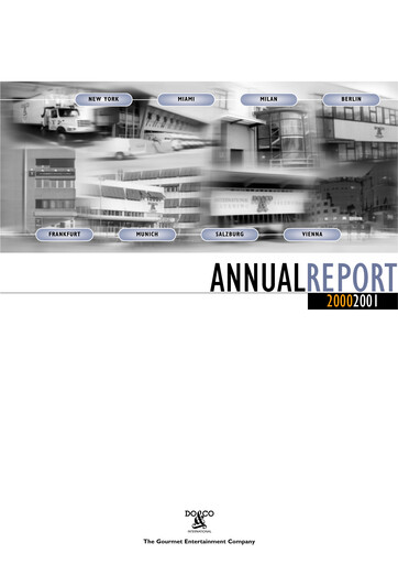 Thumbnail DO & CO Aktiengesellschaft Annual Report 2001