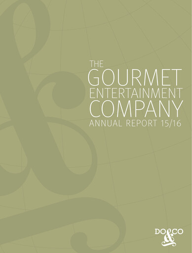 Thumbnail DO & CO Aktiengesellschaft Annual Report 2016