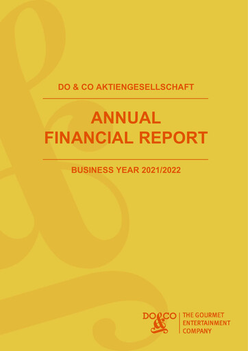 Thumbnail DO & CO Aktiengesellschaft Annual Report 2021-2022
