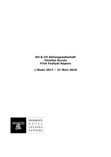 Thumbnail DO & CO Aktiengesellschaft Annual Report 2017