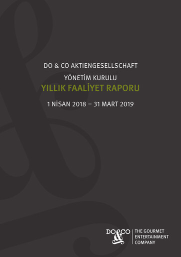 Thumbnail DO & CO Aktiengesellschaft Annual Report 2018