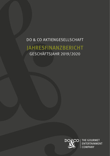 Thumbnail DO & CO Aktiengesellschaft Financial Report 2019-2020