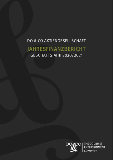 Thumbnail DO & CO Aktiengesellschaft Financial Report 2020-2021