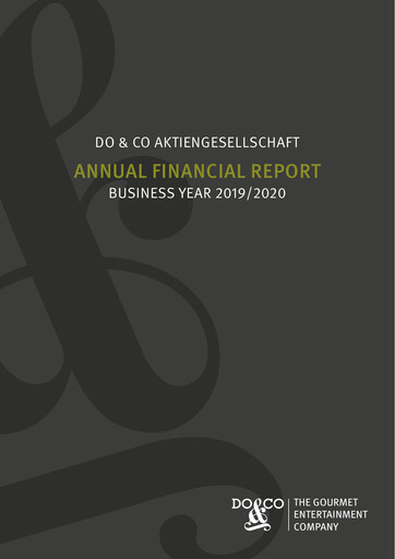Thumbnail DO & CO Aktiengesellschaft Financial Report 2019-2020