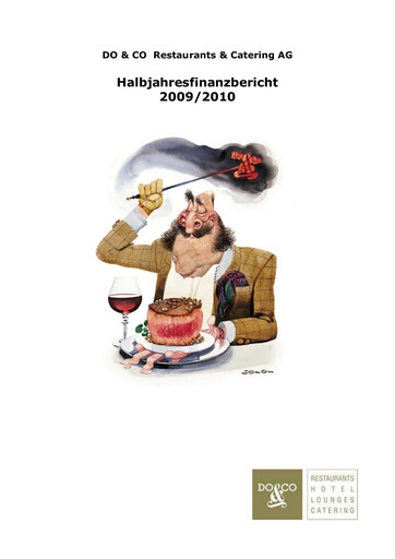 Thumbnail DO & CO Aktiengesellschaft Half-year Report 2009-h1