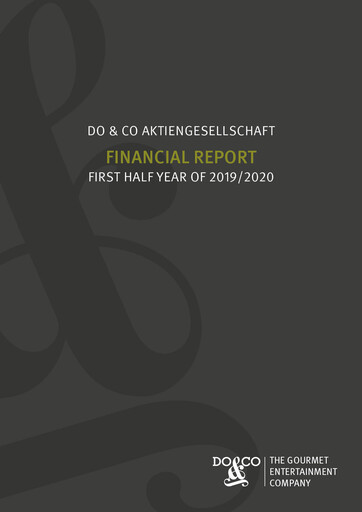 Thumbnail DO & CO Aktiengesellschaft Half-year Report 2019-h1