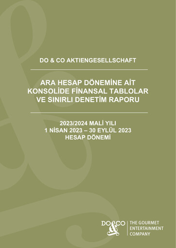 Thumbnail DO & CO Aktiengesellschaft Half-year Report 2023-h1
