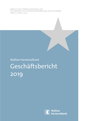 Thumbnail Walliser Kantonalbank Annual Report 2019