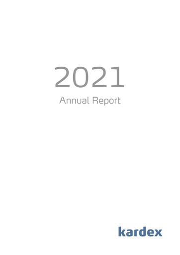 Thumbnail Kardex Holding Annual Report 2021