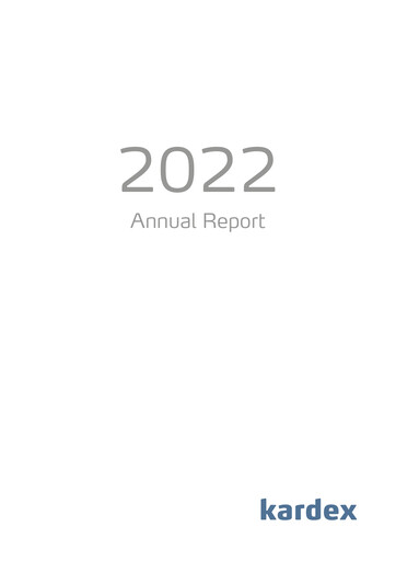 Thumbnail Kardex Holding Annual Report 2022