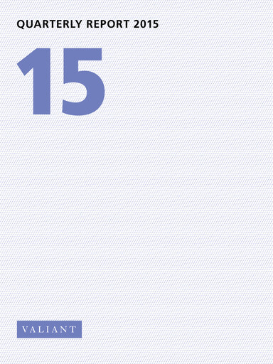 Thumbnail Valiant Holding Quarterly Report 2015-q1