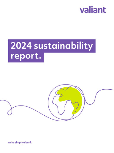 Thumbnail Valiant Holding Sustainability Report 2024