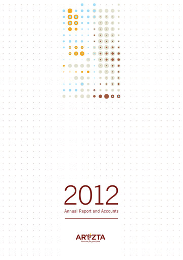 Thumbnail ARYZTA AG Annual Report 2012