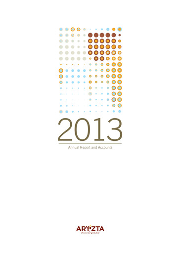 Thumbnail ARYZTA AG Annual Report 2013