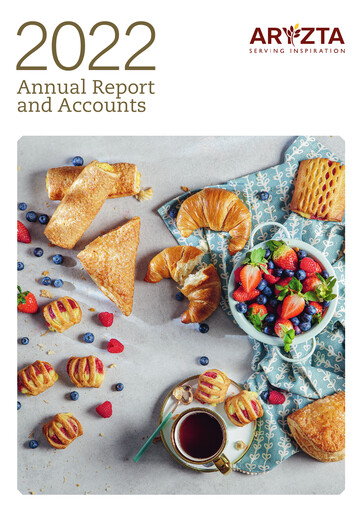 Thumbnail ARYZTA AG Annual Report 2022
