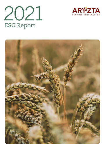 Vorschaubild ARYZTA AG ESG-Bericht 2021