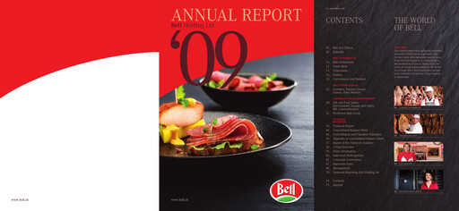 Thumbnail Bell Food Group Annual Report 2009